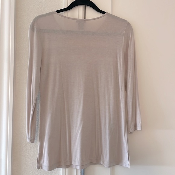 Ann Taylor Mauve Rayon Top - Picture 2 of 4